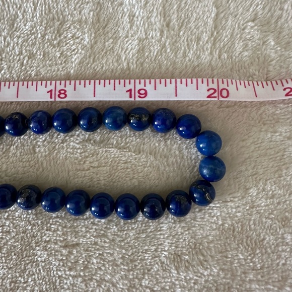 Jay King Lapis Lazuli Long Necklace DTR Sterling Silver Clasp. - Picture 6 of 7